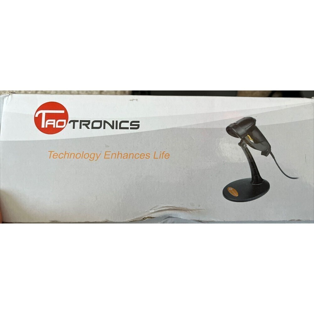 TaoTronics USB Barcode Scanner Wired Handheld Laser Automatic Bar Code Reader - Picture 3 of 4